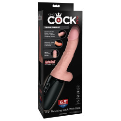 King Cock Gode à poussée King Cock Thrusting 14 x 3.6 cm